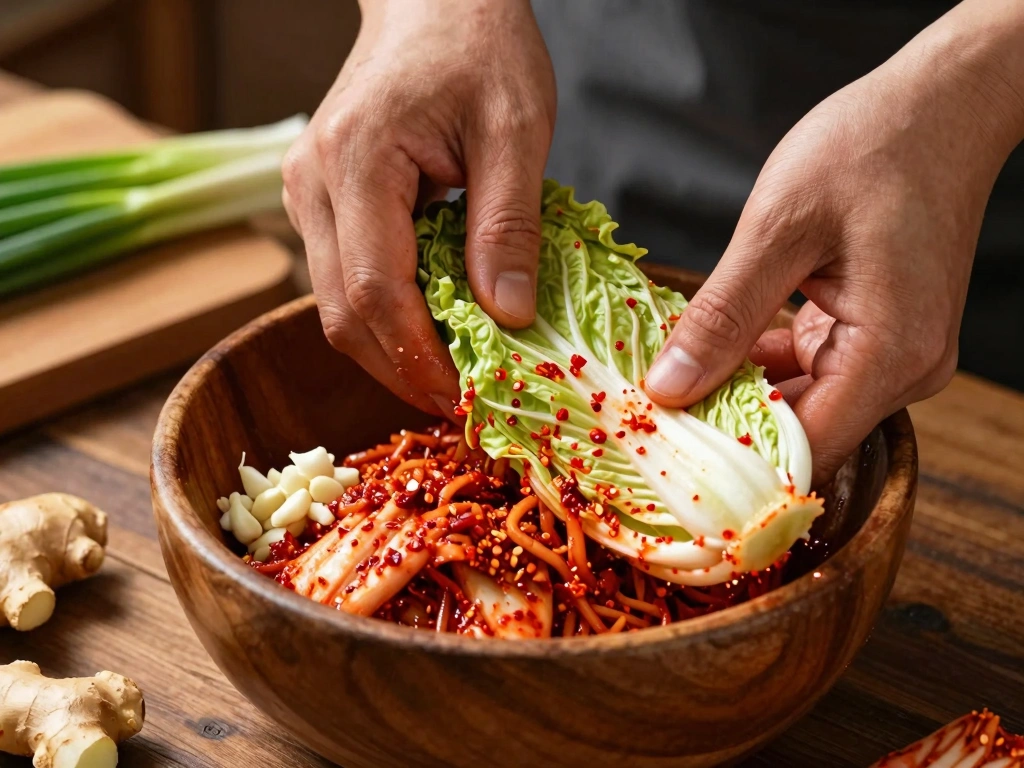 Traditional Kimchi Fermentation: A Guide to Making It at Home - detail